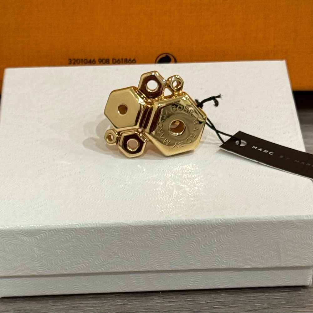 Marc by Marc Jacob’s Bolt Cluster Hinge Ring